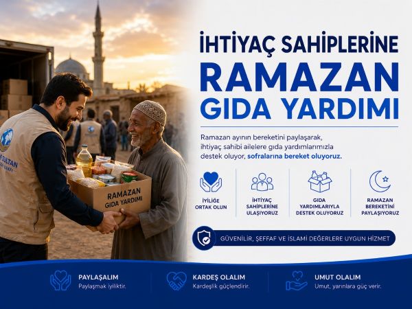 İhtiyaç Sahiplerine Ramazan Gıda Yardımı